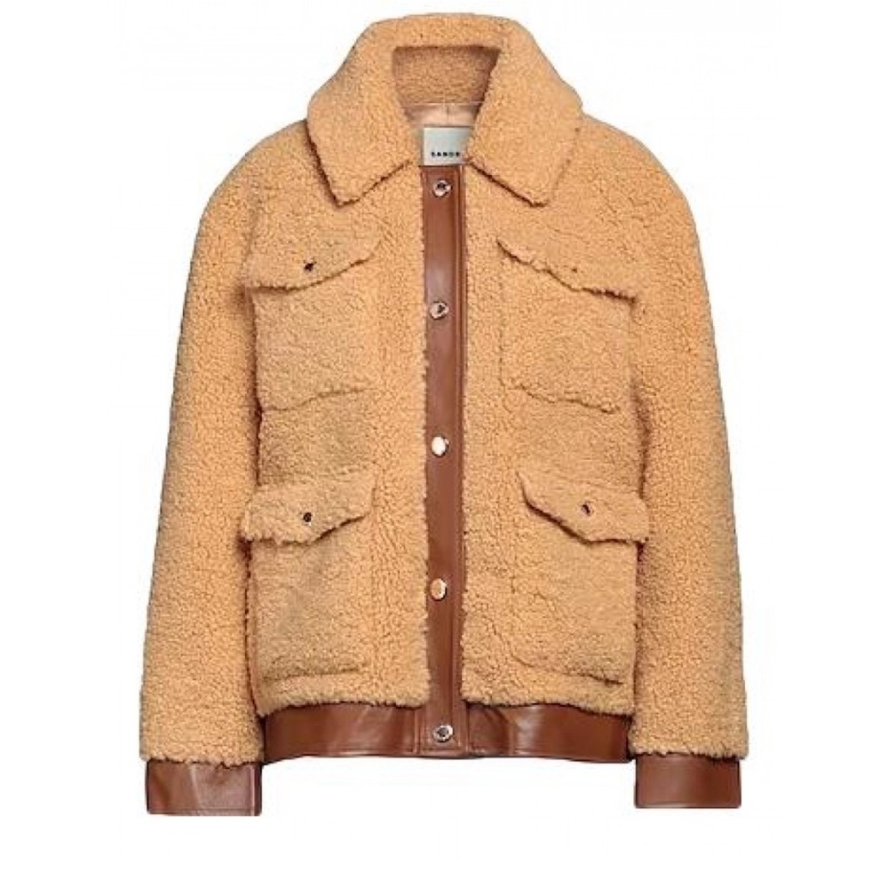 Sandro teddy jacket